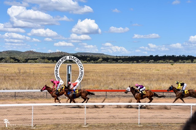 st pattys day races springsure